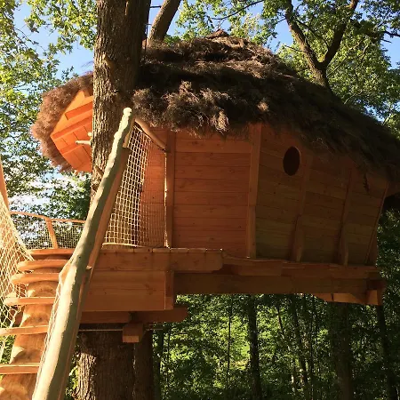 فندق Les Cabanes Au Bois D'orient Briel-sur-Barse